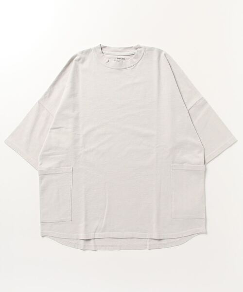 「SHIPS any」 半袖Tシャツ SMALL ベージュ系その他 メンズ_画像2