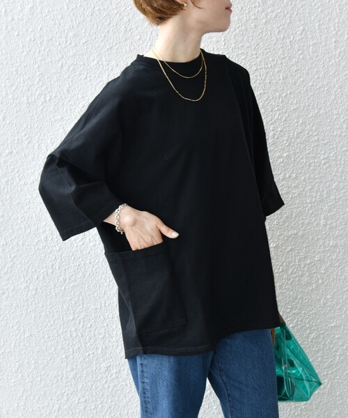 「SHIPS any」 半袖Tシャツ SMALL ベージュ系その他 メンズ_画像5