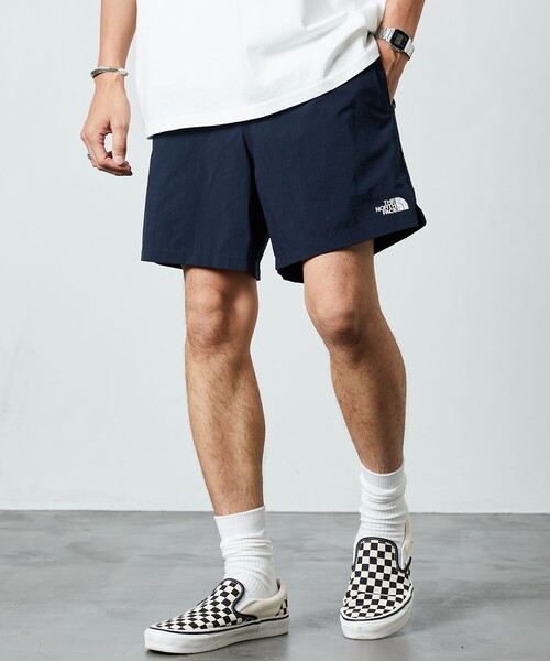 「Firsthand」 「THE NORTH FACE」ショートパンツ MEDIUM サックスブルー メンズ_画像2