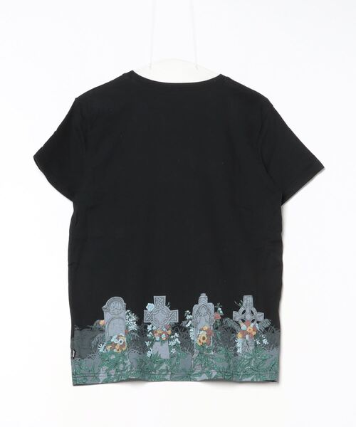 「glamb」 半袖Tシャツ 1 ブラック メンズ_画像2
