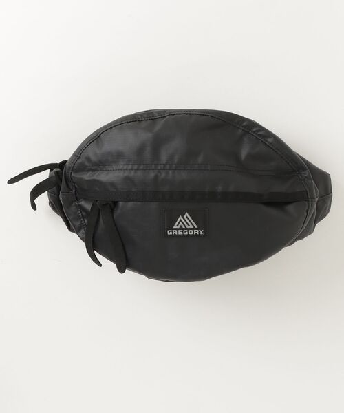 GREGORY（グレゴリー） ワンポイントウエストバッグ - ブラック メンズ