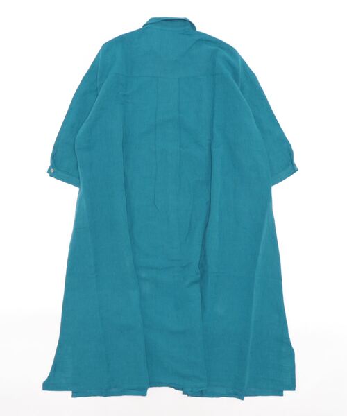 「CALINER」 シャツワンピース M レッド レディース_画像9