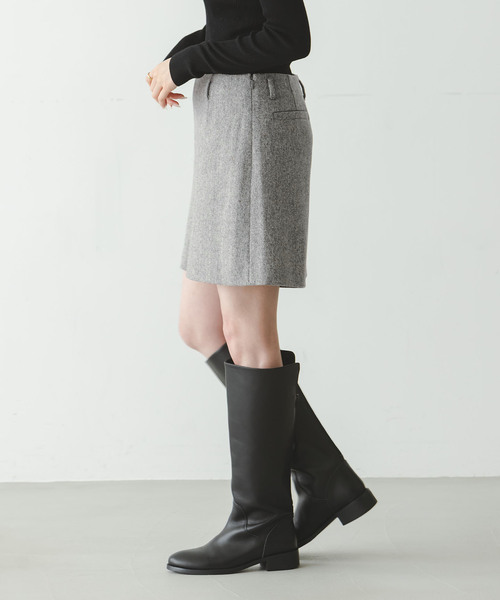 NOBLE（ノーブル） パンツ ネップツイードショートパンツ レディース