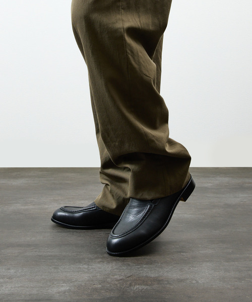 パドローネ ローファー ブラウン 43 PADRONE（パドローネ） ローファー パドローネ / MOCCASIN SLIP-ON