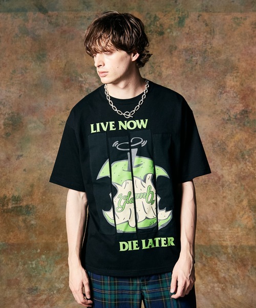 「glamb」 半袖Tシャツ M ホワイト メンズの画像