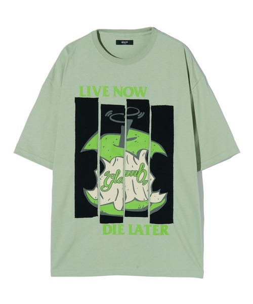 「glamb」 半袖Tシャツ M ホワイト メンズの画像