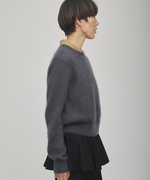 Whim Gazette（ウィム ガゼット） ニット セーター 「GEMINI」モヘヤ