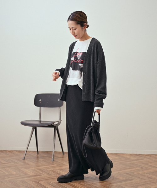 FRAMeWORK（フレームワーク） ニットカーディガン FREE ネイビー