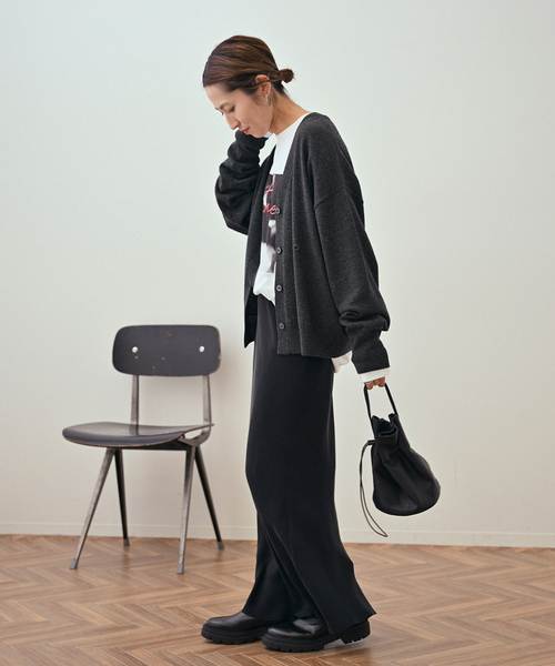 FRAMeWORK（フレームワーク） ニットカーディガン FREE ネイビー