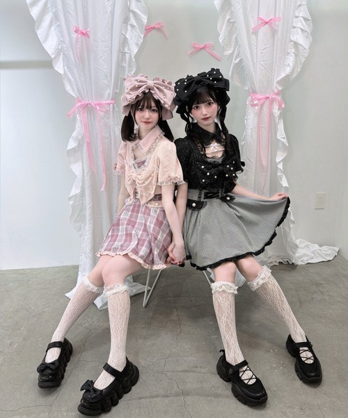 Ank Rouge（アンクルージュ） ヘアクリップ サテンのおリボンヘッド