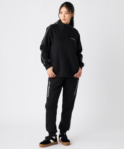 ジップアップジャケット ブラック Lサイズ kappa カッパ Kappa ジップ