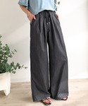 ワイドパンツ ジーンズ デニム デニムパンツ ...の詳細画像2