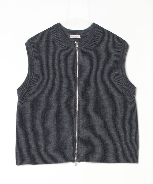 BEAUTY＆YOUTH UNITED ARROWS ニットベスト S ダークグレー メンズ