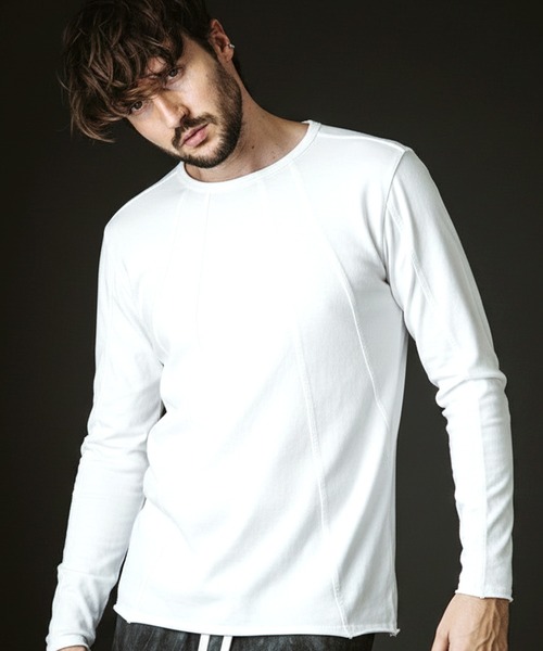 NO ID.（ノーアイディー） tシャツ 「NO ID.」Multi Seam Crew Neck 