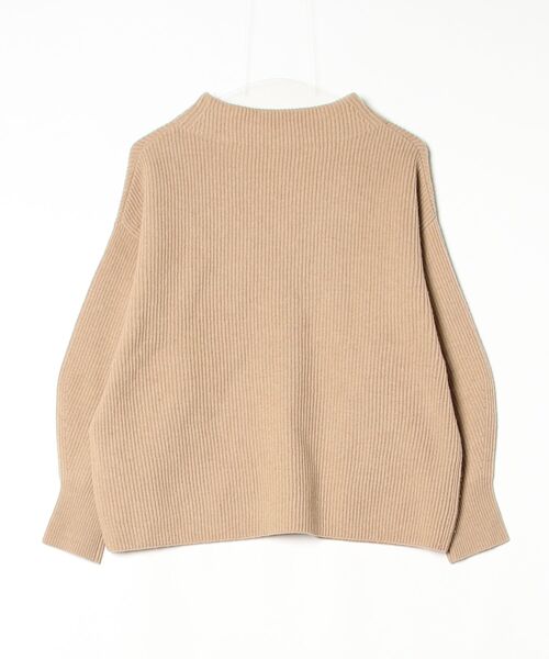 「ADAM ET ROPE'」 長袖ニット FREE ベージュ レディース_画像2