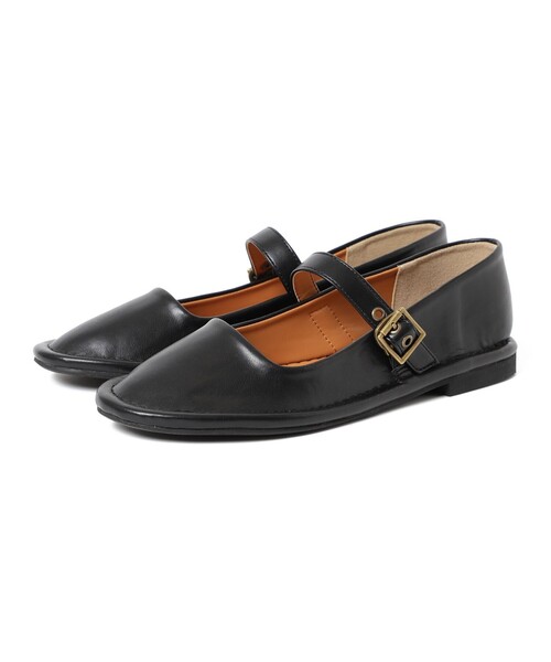 【美品】BEAMS BOY ビームスボーイ メリージェーン シューズ 23.5 BEAMS BOY（ビームス ボーイ） バレエシューズ パンプス メリー