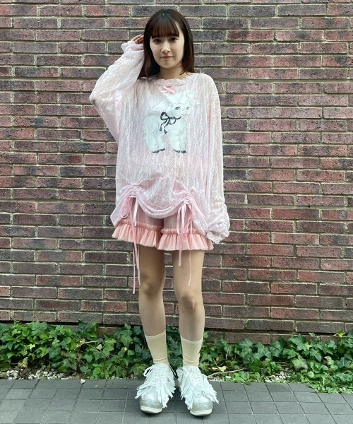 Candy Stripper（キャンディーストリッパー） パンツ TULLE FRILL