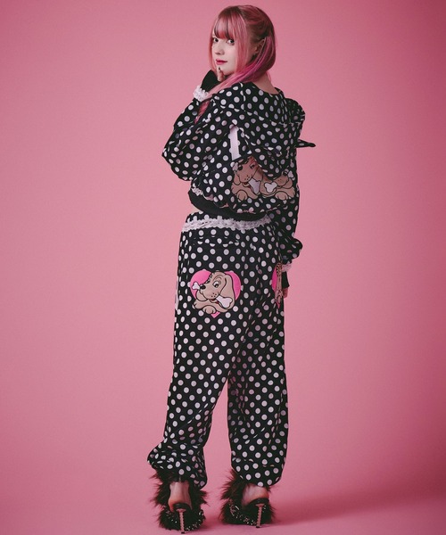 CANDY GALFY ポップポップ I LOVE GAL スウェットパンツ GALFY（ガルフィー） スウェットパンツ ジャージ 「GALFY/ガルフィー