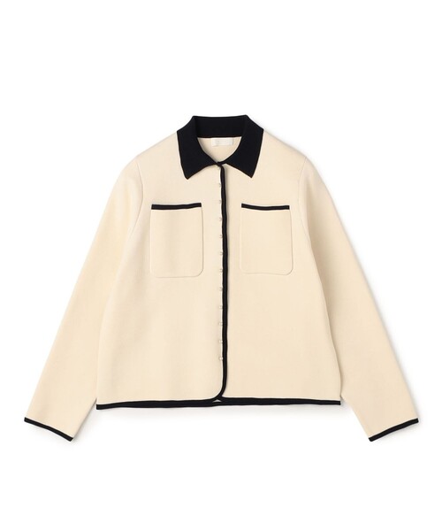 Ballsey（ボールジィ） ニット セーター パールコンビ シャツ