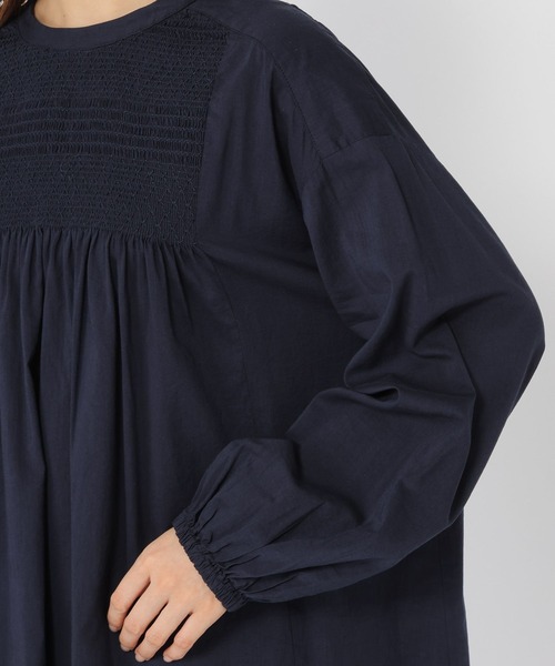 「studio CLIP」 長袖チュニック FREE イエロー レディース_画像5