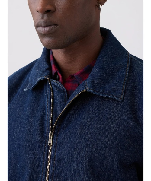 「GAP」 デニムジャケット L インディゴブルー メンズ_画像4