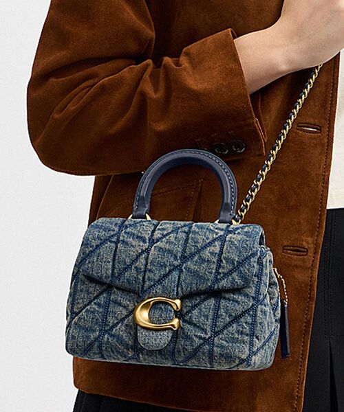 COACH（コーチ） ショルダーバッグ バッグ タビー トップ ハンドル 