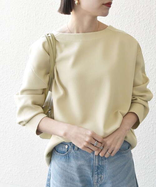 「SHIPS any」 長袖ニット ONE SIZE ベージュ レディース_画像5