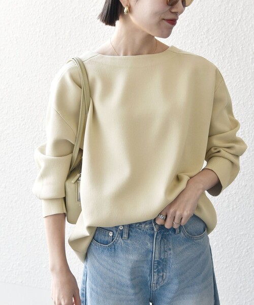 「SHIPS any」 長袖ニット ONE SIZE ベージュ レディース_画像6