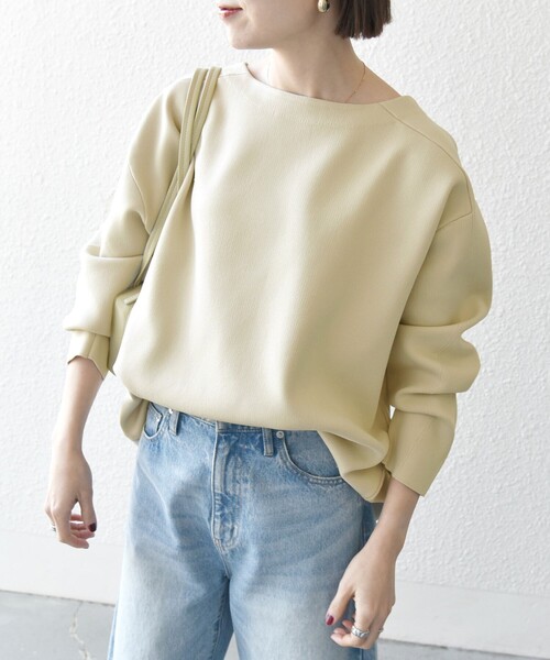 「SHIPS any」 長袖ニット ONE SIZE ベージュ レディース_画像8