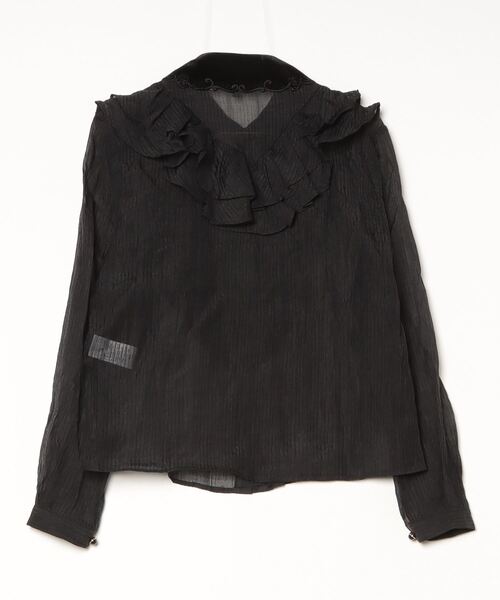 「Sister Jane」 長袖シャツ SMALL ブラック レディース_画像2