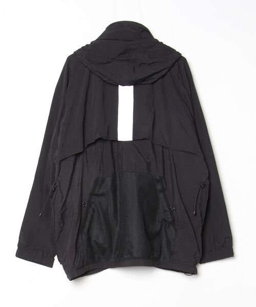 「RADIALL」 刺繍マウンテンパーカー「Chaos Fishing Club コラボ」 L ブラック メンズ_画像3