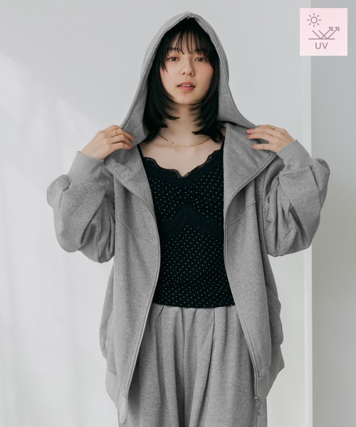Heather（ヘザー） パーカー 「UVカットなのに、ちゃんとあざとい