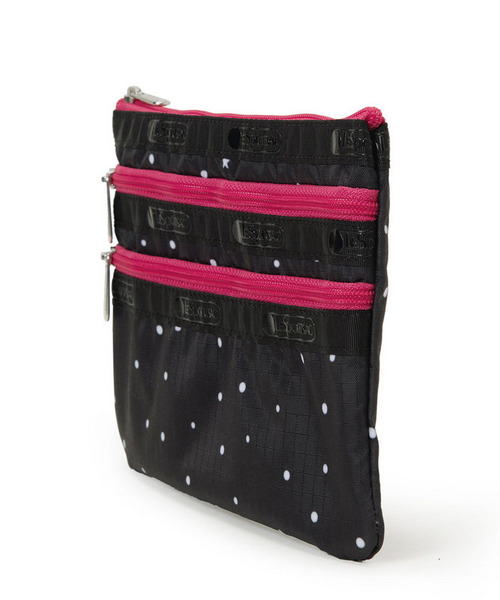LeSportsac（レスポートサック） ポーチ 3ZIP COSMETIC ブリスドッツ