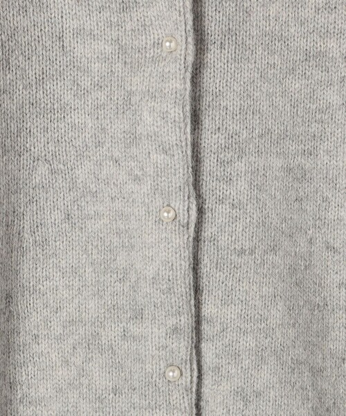 「SHIPS any」 ニットカーディガン ONE SIZE グレー レディース_画像7