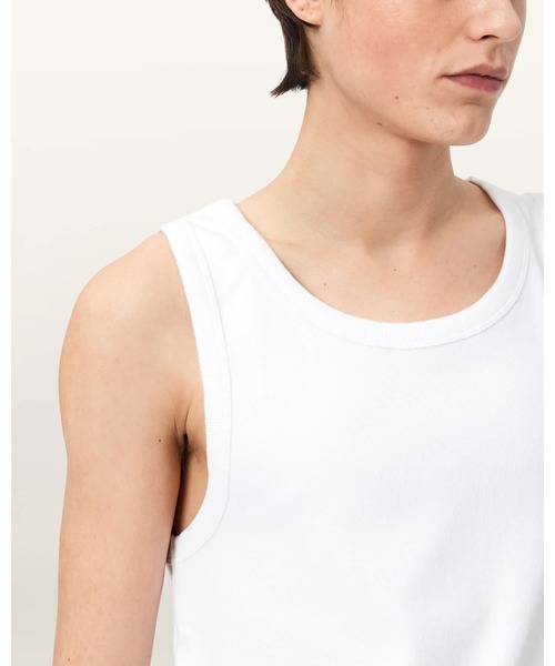 ALLSAINTS（オールセインツ） タンクトップ AXEL RIBBED COTTON VEST