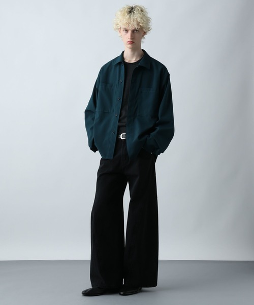 「HARE」 デニムパンツ MEDIUM グレー メンズの画像