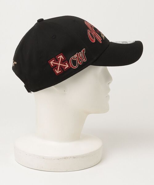 「off white」 AC MILAN キャップ「NEW ERAコラボ」 ONE SIZE ブラック メンズ_画像4