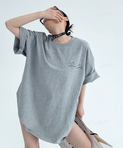 Dalfwin（ダールフィン） tシャツ 半袖 韓国ファッション RICECAKE