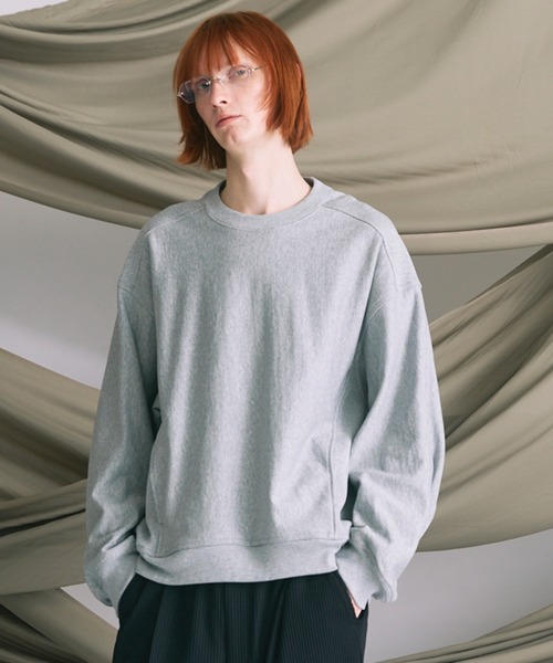 「MAISON SPECIAL」 スウェットカットソー 2 グレー メンズ