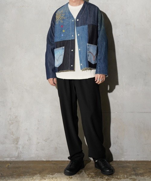 THRIFTY LOOK デニムジャケット gジャン THRIFTY LOOK / スリフティー
