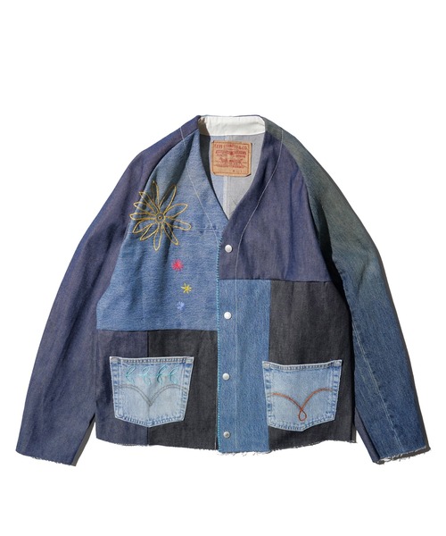 THRIFTY LOOK デニムジャケット gジャン THRIFTY LOOK / スリフティー