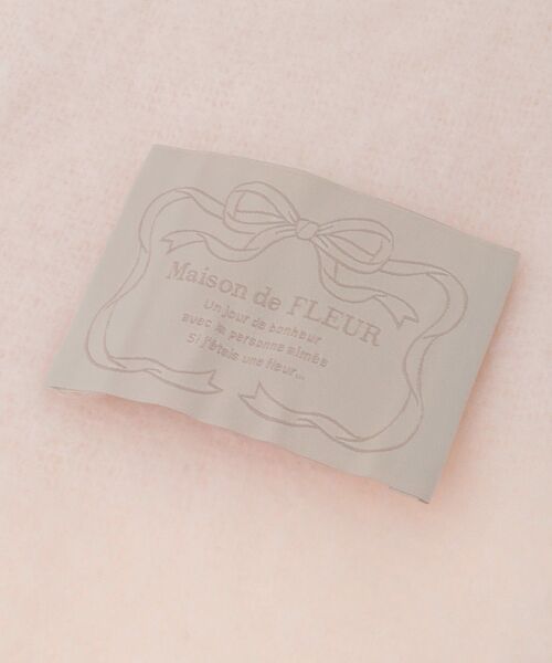 「Maison de FLEUR」 ストール FREE アイボリー レディース_画像9