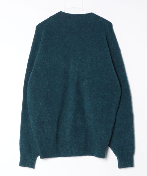 「UNITED ARROWS」 ニットカーディガン L ブルー メンズ_画像2
