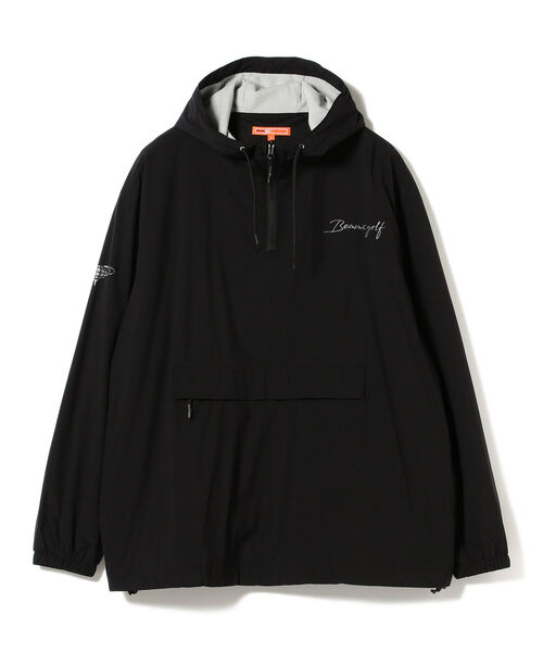 【美品】ビームスゴルフ ブルゾンジャケット Lサイズ ブラック BEAMS GOLF（ビームス ゴルフ） ブルゾン L ブラック メンズ