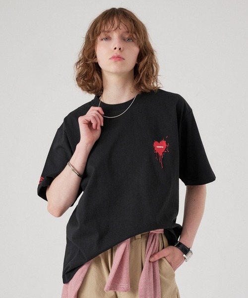 ONCILY（オンシェリー） tシャツ 「 UMBRO 」MELTING HEART LOGO T