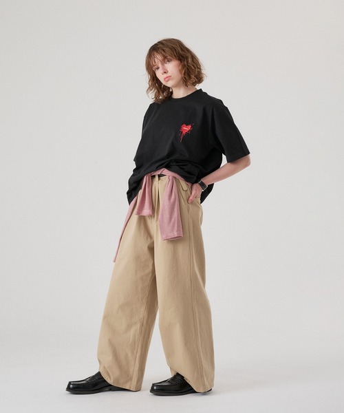 ONCILY（オンシェリー） tシャツ 「 UMBRO 」MELTING HEART LOGO T