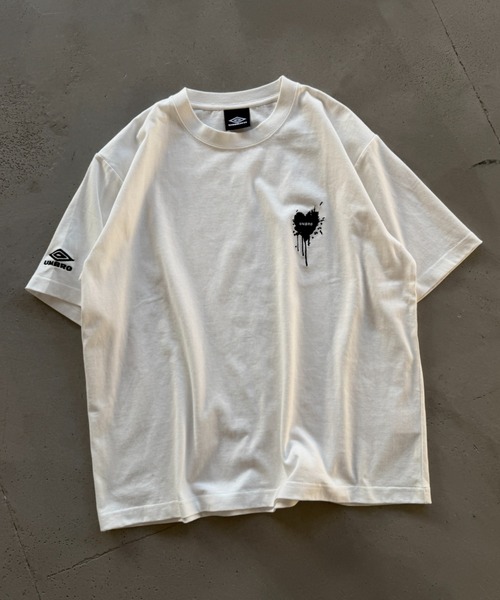 ONCILY（オンシェリー） tシャツ 「 UMBRO 」MELTING HEART LOGO T