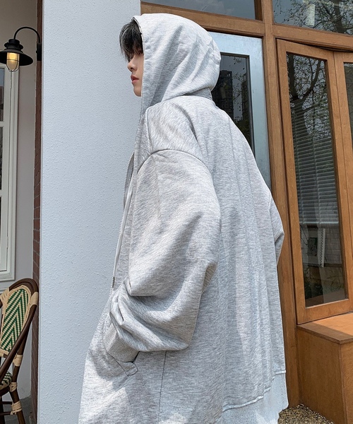 「neos」 ジップアップパーカー X-LARGE ブルー メンズ_画像5