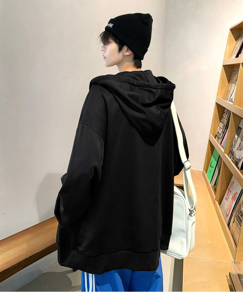 「neos」 ジップアップパーカー X-LARGE ブルー メンズ_画像9