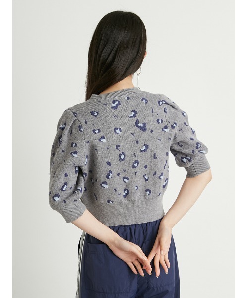 「LILY BROWN」 半袖ニット FREE ベージュ レディース_画像5